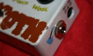 A beautiful wooly mammoth bass pedal from zvex effects